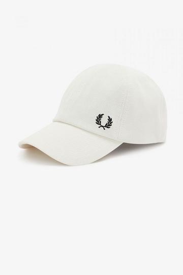 Pánské Klobouky Fred Perry Classic Piqué Bílé | CZ 1978NWYB